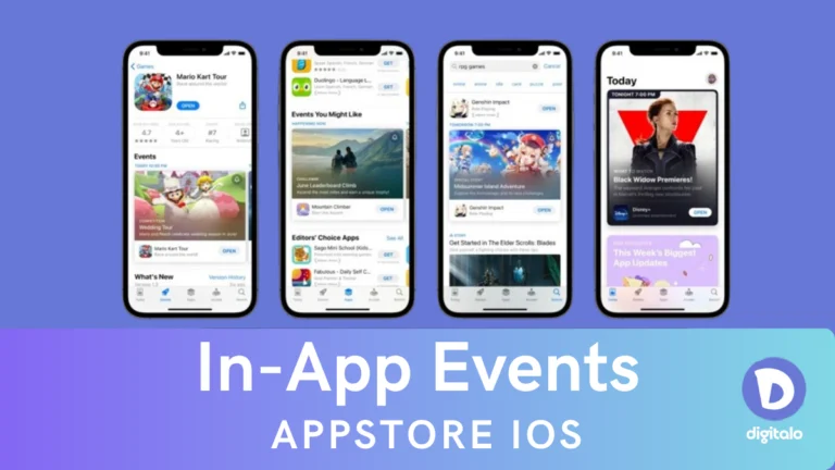 In app Event sur l'apple Store IOS - ASO Appstore